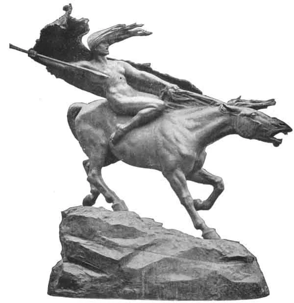 A VALKYRIE From the sculpture by Sinding Photographed by Vilhelm Tryde