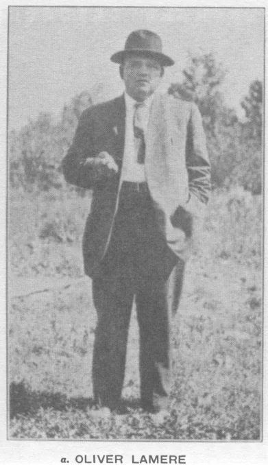 a . OLIVER LAMERE