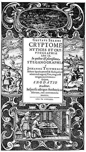A FAMOUS CRYPTIC TITLE PAGE