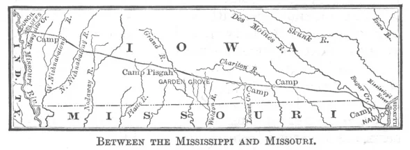 BETWEEN THE MISSISSIPPI AND MISSOURI