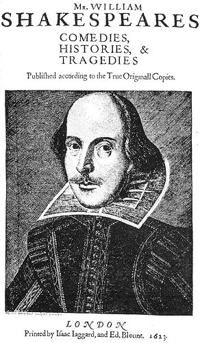 THE DROESHOUT PORTRAIT OF SHAKSPERE