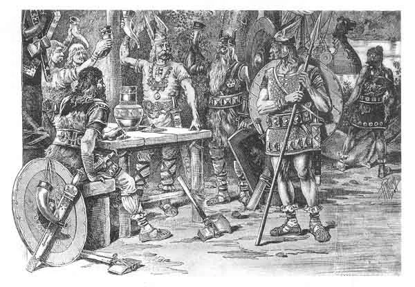 NORSEMEN CELEBRATING THEIR DISCOVERY