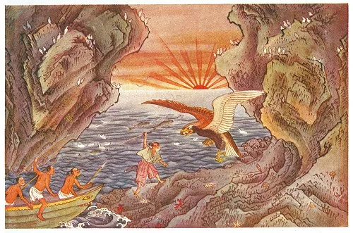 32. Kume Slays the Eagle, Torijima
