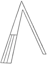 Great Angle, borne aloft by Amen, Source of Life, in Trinity of Egypt