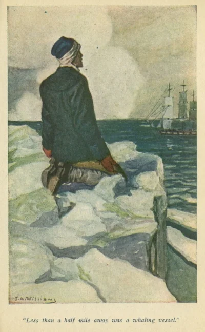 “Less than a half mile away was a whaling vessel.”