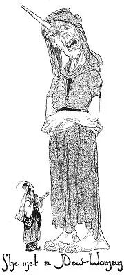 She met a Dew-woman