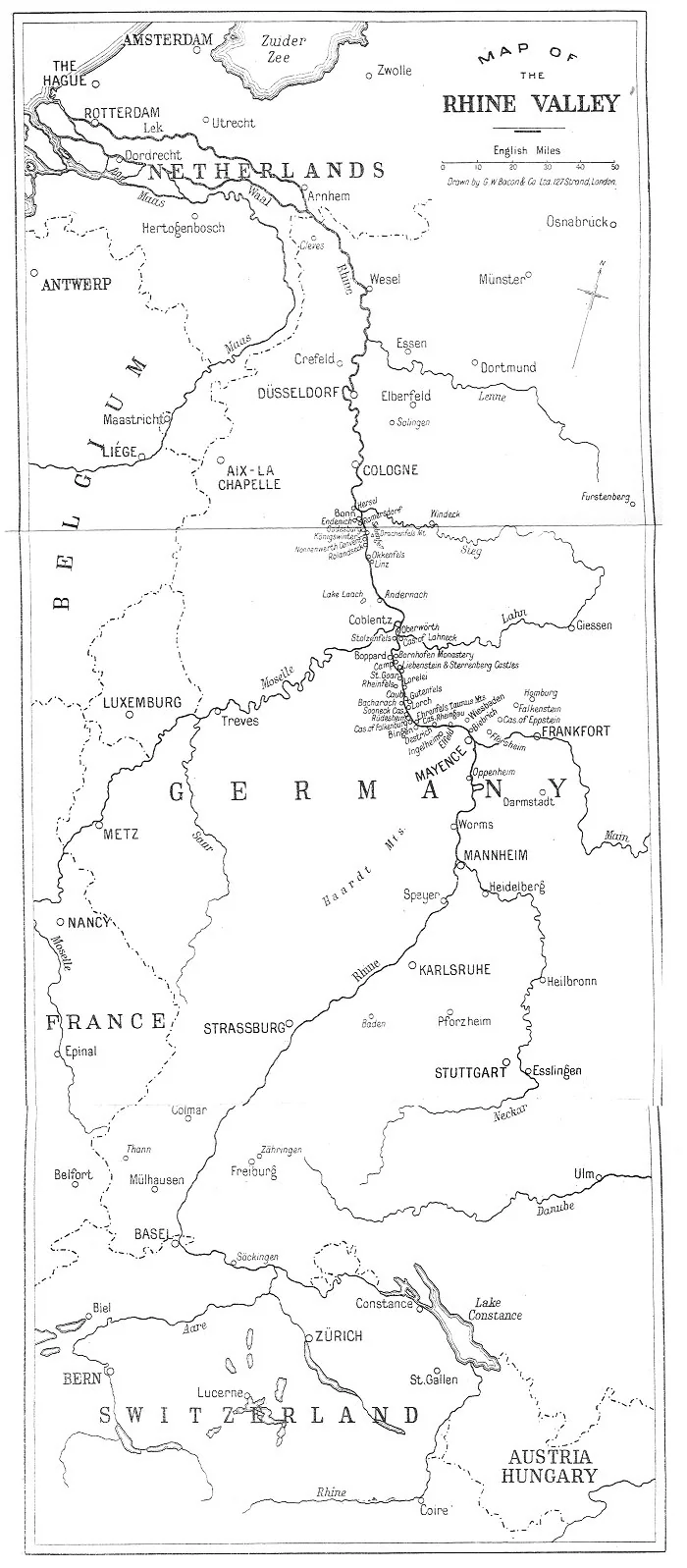 Map of the Rhine (188Kb)