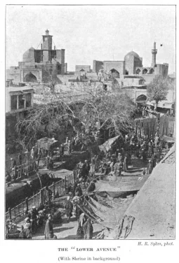 THE “LOWER AVENUE” (With Shrine in background) H. R. Sykes, phot