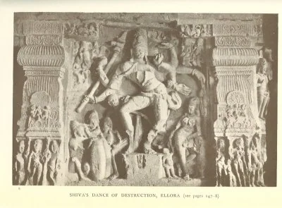 SHIVA'S DANCE OF DESTRUCTION, ELLORA
