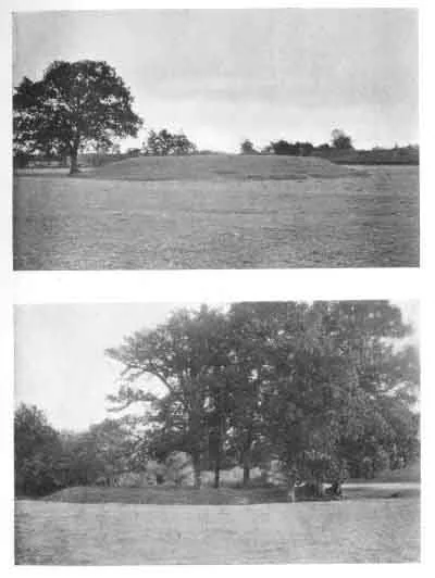 PLATE III. MOUND AND MOAT