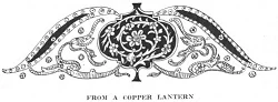 FROM A COPPER LANTERN
