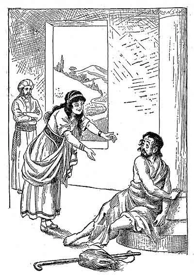 He looked up and beheld the most beautiful woman his eyes had ever seen. ( Page 157 )