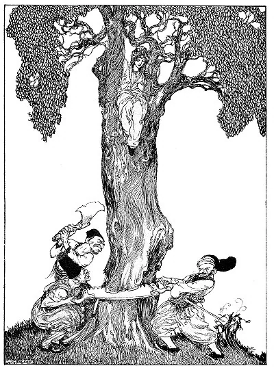 The Padishah gave orders to fell the tree