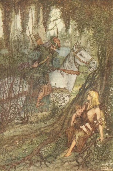 Count Siegfried discovers his Wife and Child 84 Hiram Ellis