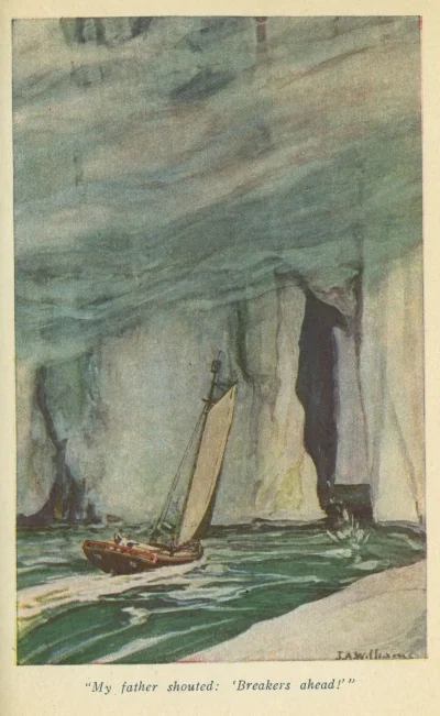 “My father shouted: ‘Breakers ahead!’”