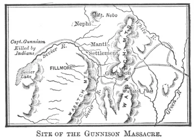 SITE OF THE GUNNISON MASSACRE