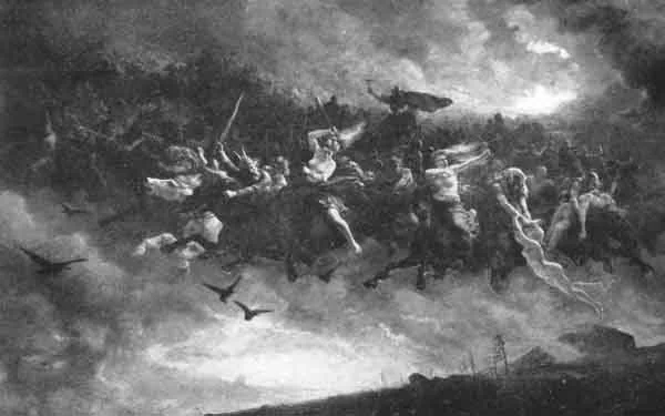 THE DUSK OF THE GODS From the painting by P. N. Arbo