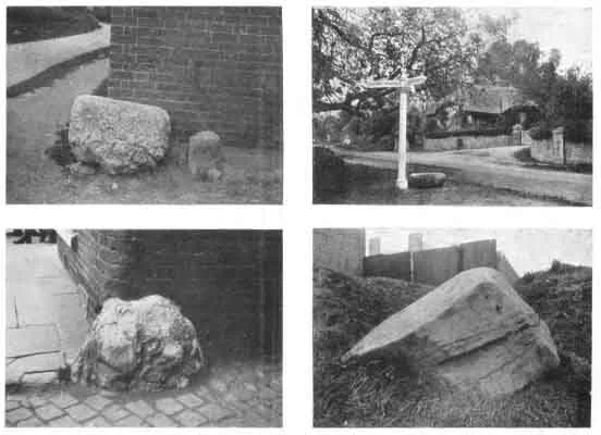 PLATE IX. MARK-STONES