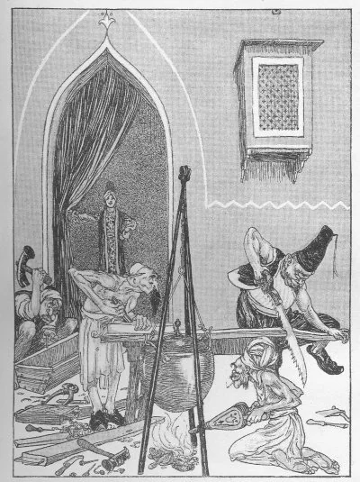 He observed that his coffin was being made