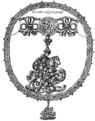 THE GREAT GEORGE AND COLLAR OF THE GARTER