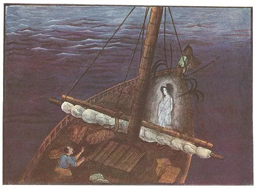22. Tarada Sees the Mysterious Figure of a Girl