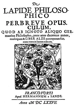 THE TITLE PAGE OF THE BOOK OF ALZE