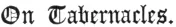 On Tabernacles