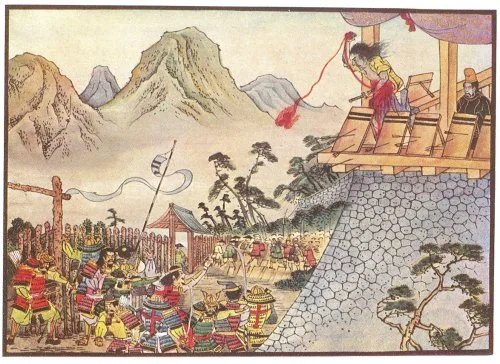 19. Murakami Yoshiteru Does 'Harakiri' and Throws His Entrails at the Enemy