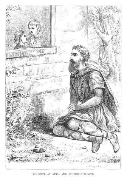 THORKEL AT AUDA AND ASGERDA'S BOWER