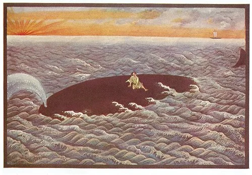 37. Yoda Emon Finds Himself on a Whale's Back