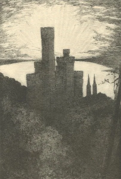 STOLZENFELS LOUIS WEIRTER, R.B.A. Facing page 164