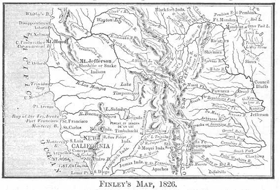 FINLEY'S MAP, 1826