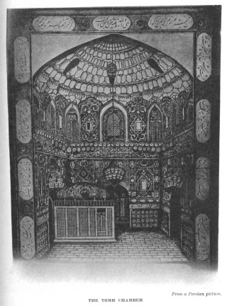 THE TOMB CHAMBER From a Persian picture