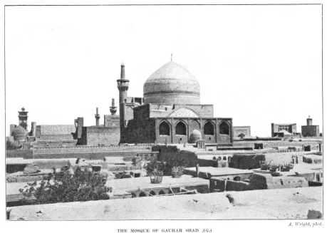 THE MOSQUE OF GAUHAR SHAH AGA A. Wright, phot