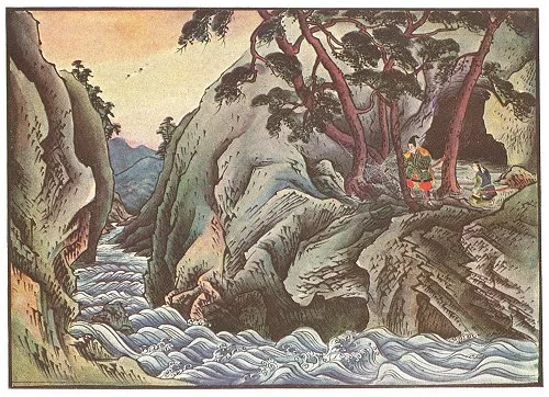 23. Yogodayu Saves the Bee's Life in Kizugawa Valley