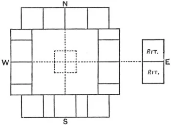 THE CENTRAL PART OF THE FOURTH LAYER